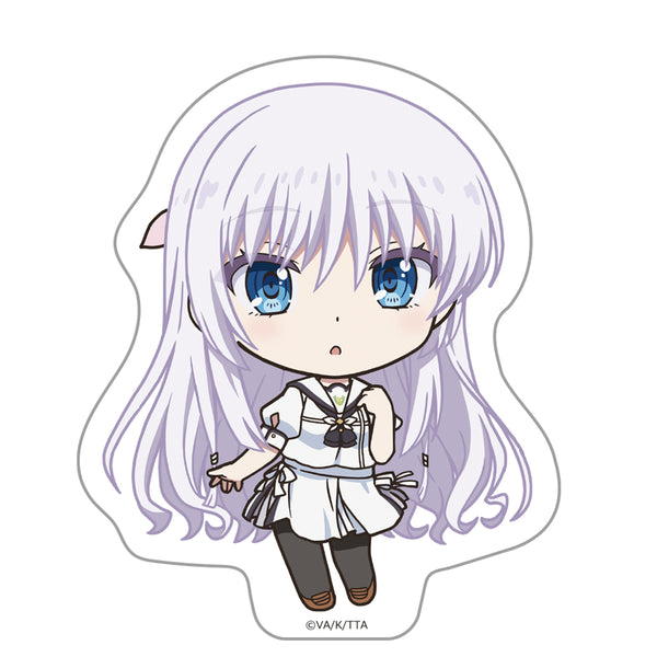 『Summer Pockets』ダイカットステッカー 鳴瀬 しろは デフォルメver.