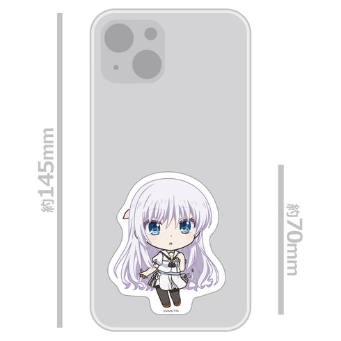 『Summer Pockets』ダイカットステッカー 鳴瀬 しろは デフォルメver.