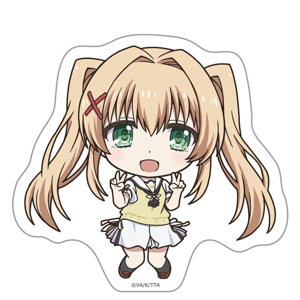 "Summer Pockets" Die-Cut Sticker: Tsumugi Vanders (Chibi Version)