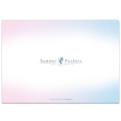 『Summer Pockets』クリアファイル しろは&蒼&鴎&紬