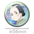 "Shabake" Hologram Pin Badge 3-Piece Set: Ichitaro, Nankichi, & Sasuke