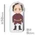 "Shabake" Thick Acrylic Stand: Sasuke