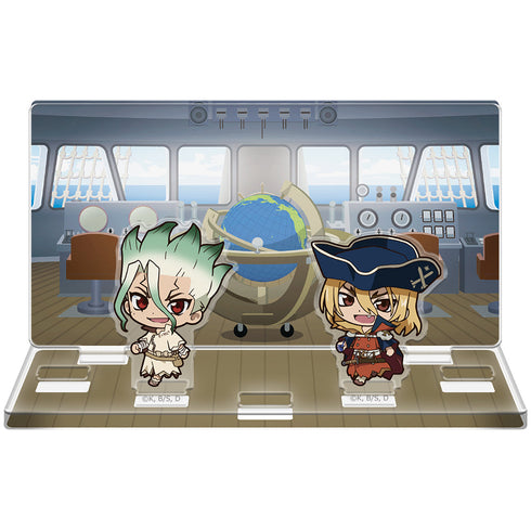 『Dr.STONE』ついてっくアクリルジオラマ 千空&龍水