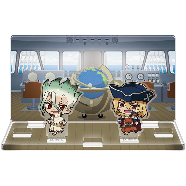 『Dr.STONE』ついてっくアクリルジオラマ 千空&龍水