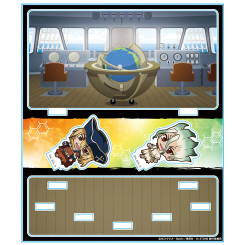 『Dr.STONE』ついてっくアクリルジオラマ 千空&龍水