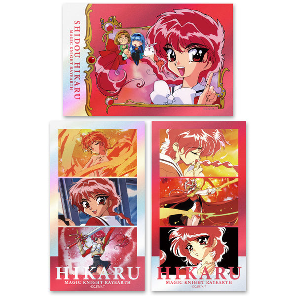 『魔法騎士レイアース』サムネイルキラステッカーセット 獅堂 光