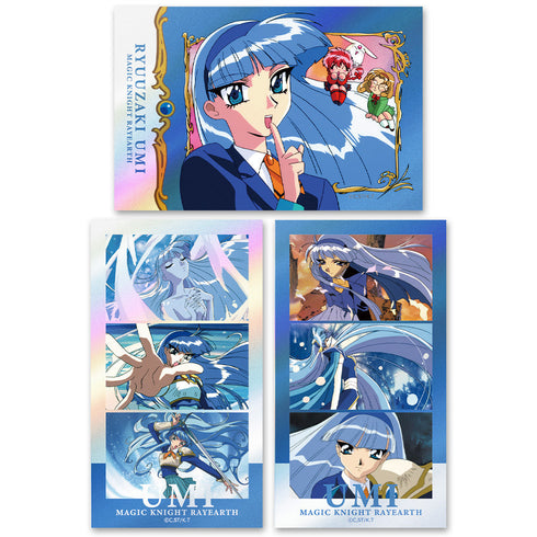 『魔法騎士レイアース』サムネイルキラステッカーセット 龍咲 海