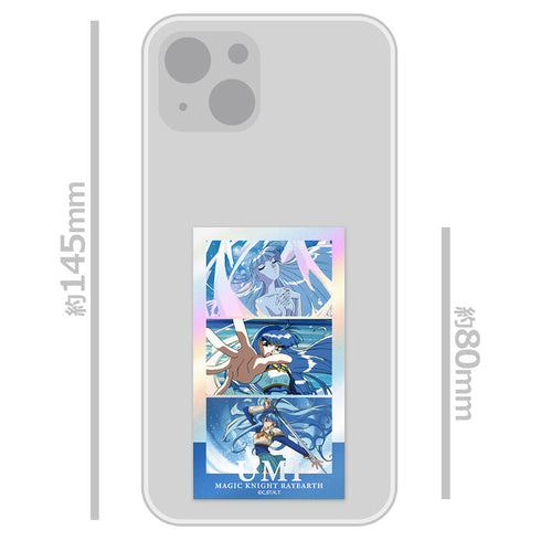 『魔法騎士レイアース』サムネイルキラステッカーセット 龍咲 海