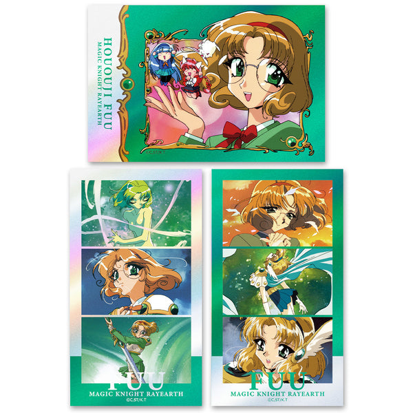 『魔法騎士レイアース』サムネイルキラステッカーセット 鳳凰寺 風