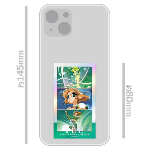 『魔法騎士レイアース』サムネイルキラステッカーセット 鳳凰寺 風