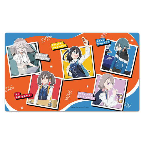 『mono』キャラクターラバーマット さつき、アン、桜子、春乃、華子