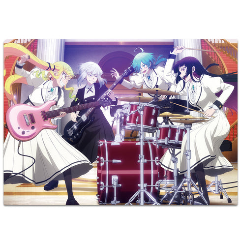 『ロックは淑女の嗜みでして』クリアファイル りりさ&音羽&ティナ&環