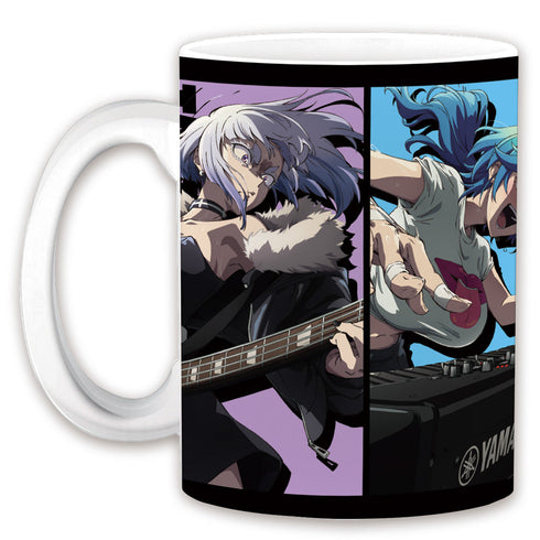 『ロックは淑女の嗜みでして』マグカップ りりさ&音羽&ティナ&環