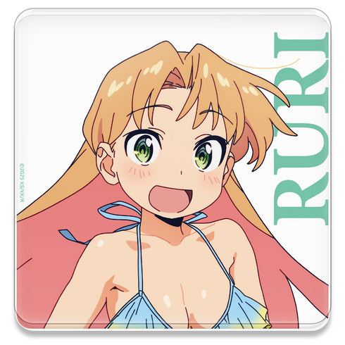 《琉璃的宝石》亚克力杯垫(附支架) 谷川琉璃 泳装版【全新绘制】