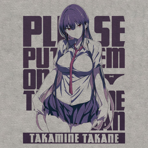 『履いてください、鷹峰さん』Tシャツ 鷹峰高嶺 ティザービジュアルver.