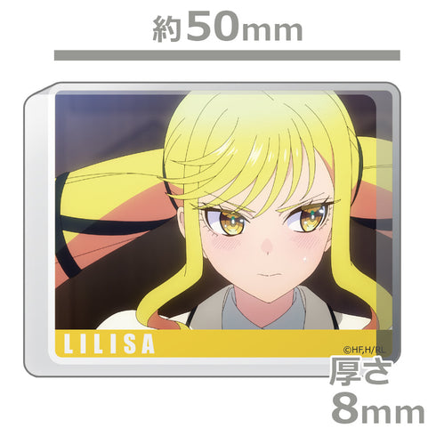 『ロックは淑女の嗜みでして』厚みアクリルスタンド 鈴ノ宮りりさ