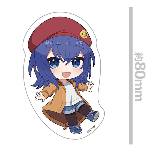 『ざつ旅 -That's Journey-』ダイカットステッカー 鈴ヶ森 ちか デフォルメver.