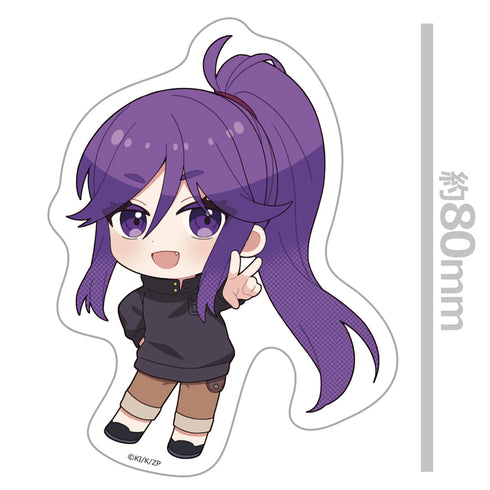 『ざつ旅 -That's Journey-』ダイカットステッカー 蓮沼 暦 デフォルメver.