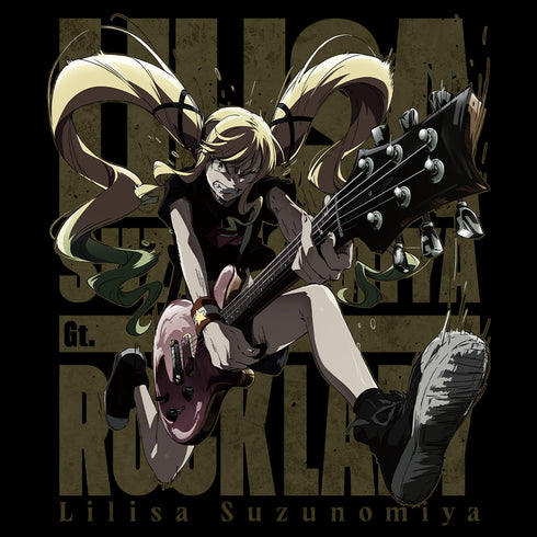 『ロックは淑女の嗜みでして』Tシャツ 鈴ノ宮りりさ ロックver.