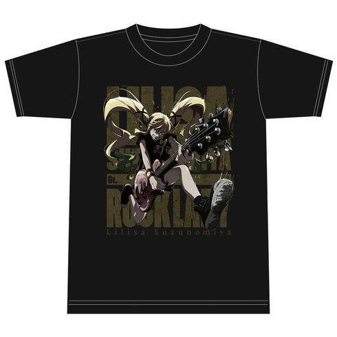『ロックは淑女の嗜みでして』Tシャツ 鈴ノ宮りりさ ロックver.
