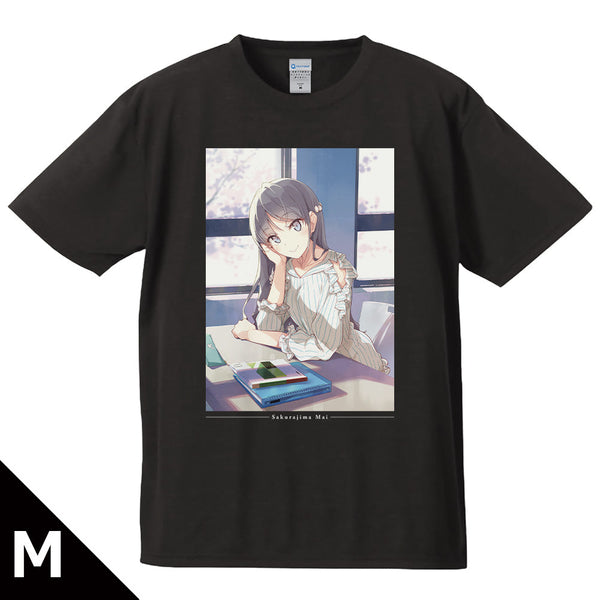 『青春ブタ野郎はサンタクロースの夢を見ない』 Tシャツ 桜島麻衣