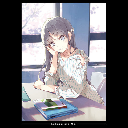 『青春ブタ野郎はサンタクロースの夢を見ない』 Tシャツ 桜島麻衣