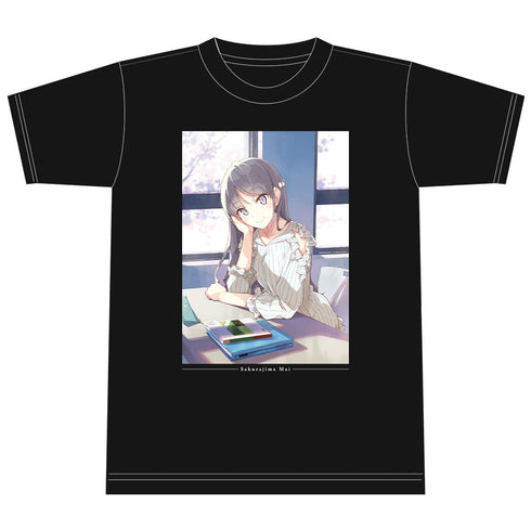 『青春ブタ野郎はサンタクロースの夢を見ない』Tシャツ 桜島麻衣【202608再販】