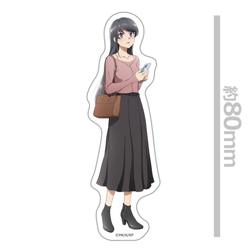 『青春ブタ野郎はサンタクロースの夢を見ない』ダイカットステッカー 桜島麻衣【202608再販】