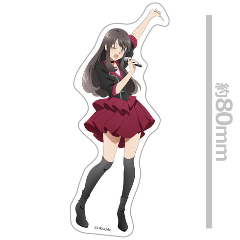 『青春ブタ野郎はサンタクロースの夢を見ない』 ダイカットステッカー 広川卯月