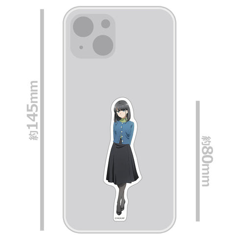 『青春ブタ野郎はサンタクロースの夢を見ない』 ダイカットステッカー 赤城郁実