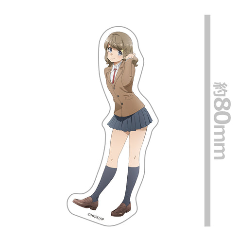 『青春ブタ野郎はサンタクロースの夢を見ない』ダイカットステッカー 古賀朋絵【202608再販】