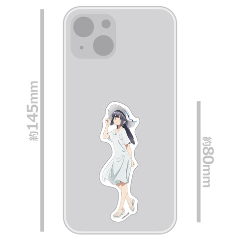 『青春ブタ野郎はサンタクロースの夢を見ない』ダイカットステッカー 牧之原翔子【202608再販】