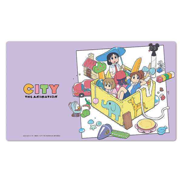 『CITY THE ANIMATION』キャラクターラバーマット ティザービジュアルver.