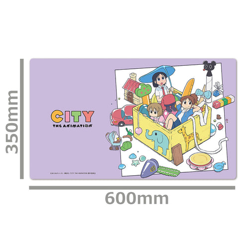 『CITY THE ANIMATION』キャラクターラバーマット ティザービジュアルver.