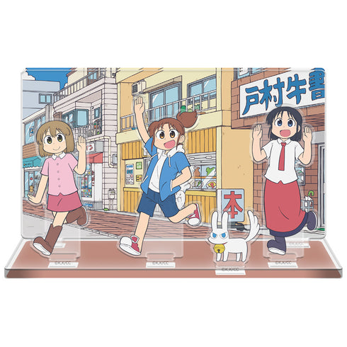 『CITY THE ANIMATION』アクリルジオラマ 南雲美鳥&にーくら&泉わこ