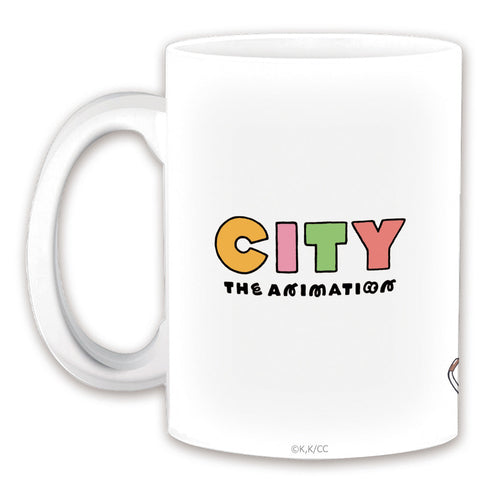 『CITY THE ANIMATION』マグカップ ティザービジュアルver.