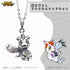 "Digimon Adventure" Natural Stone Necklace & Gomamon Original Art Acrylic Stand Set