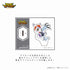 "Digimon Adventure" Natural Stone Necklace & Gomamon Original Art Acrylic Stand Set