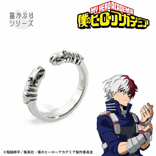 『僕のヒーローアカデミア』轟焦凍 イヤカフリング