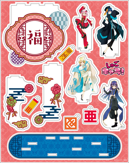 『しゅごキャラ!』描き下ろしアクリルジオラマ【チャイナver.】