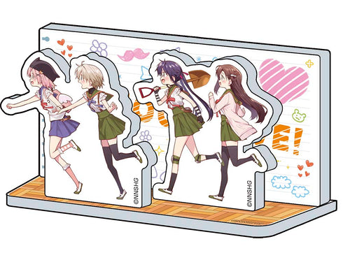 『がっこうぐらし!』ミニアクリルジオラマ