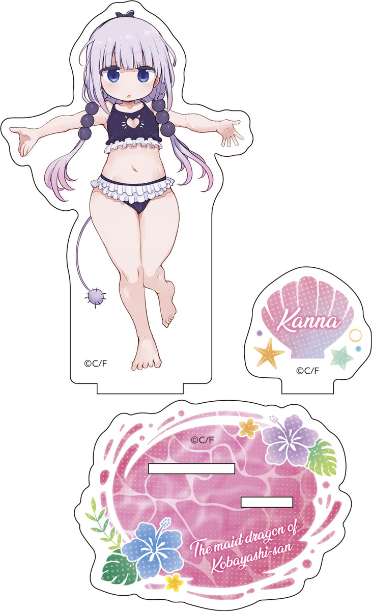 小林さんちのメイドラゴン　トール　アクリルスタンド　水着 ver.　コミケ 11月一般発売】（C102）『小林さんちのメイドラゴン』描き下ろし