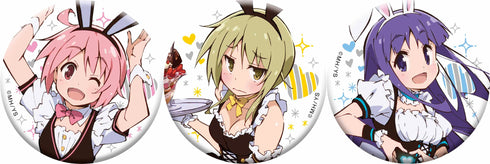『ゆゆ式』描き下ろし缶バッジセット【メイドバニーver.】