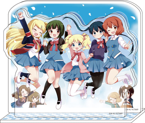 『きんいろモザイク』アクリルジオラマ