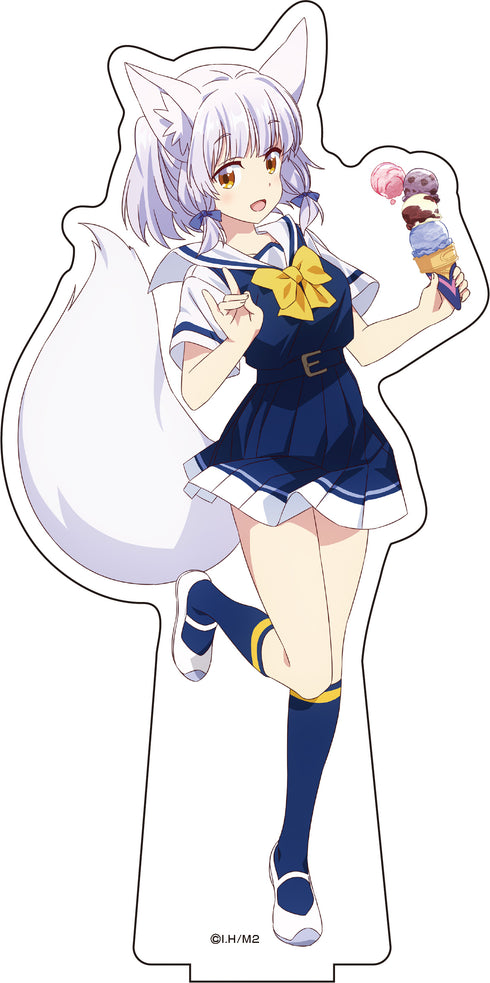 《街角魔族 2丁目》全新繪製超大亞克力立牌【水手服版】⑤莉可