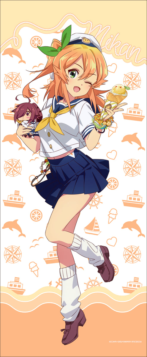 まちカドまぞく 2丁目』描き下ろし等身大タペストリー【セーラーver 