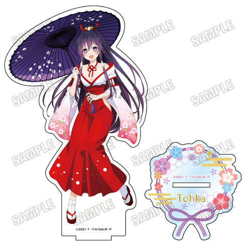 《约会大作战IV》全新绘制BIG亚克力立牌【巫女版】1 夜刀神十香【202604再版】