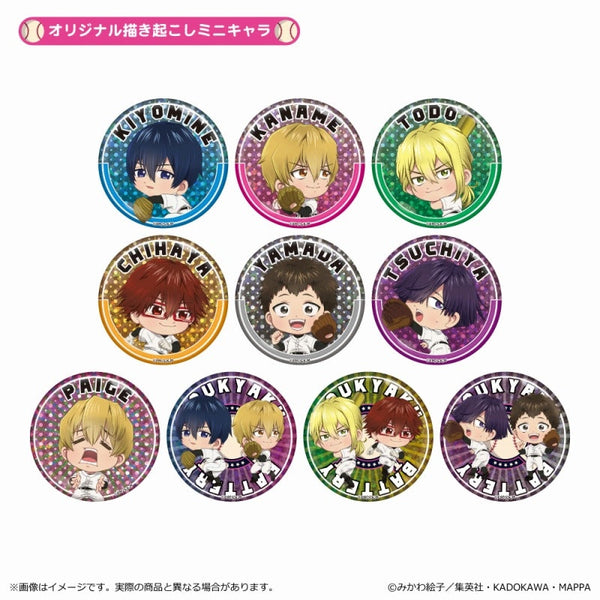 『忘却バッテリー』ホログラム缶バッジ【BOX】