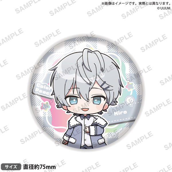 『カラフルピーチ』缶ミラー ヒロ