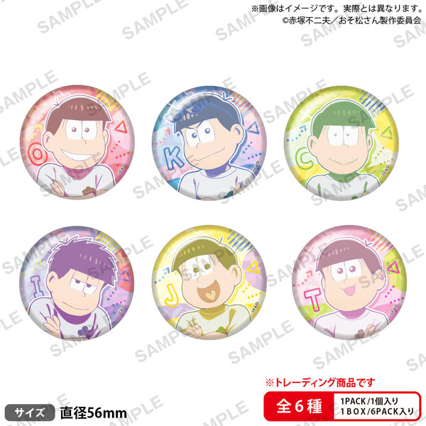 『おそ松さん』トレーディングホログラム缶バッジ Vol.2 シティポップVer.【BOX】